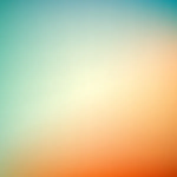 Fondo borroso abstracto, azul - naranja — Vector de stock