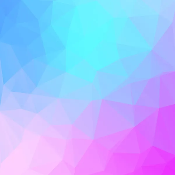 Triagles ブルー ピンクの背景 — ストックベクタ