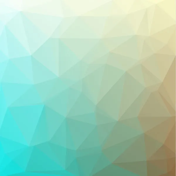 Blå brun bakgrund med triagles — Stock vektor