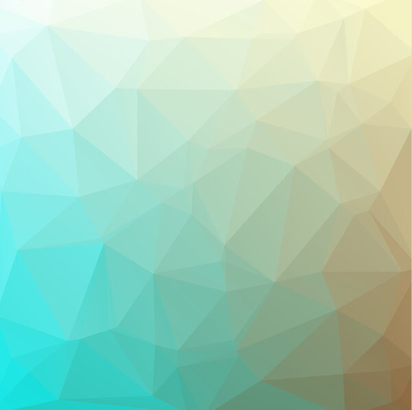 blue brown background with triagles