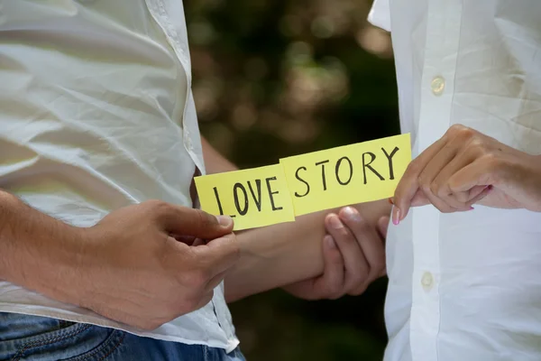 Historia de amor. — Foto de Stock