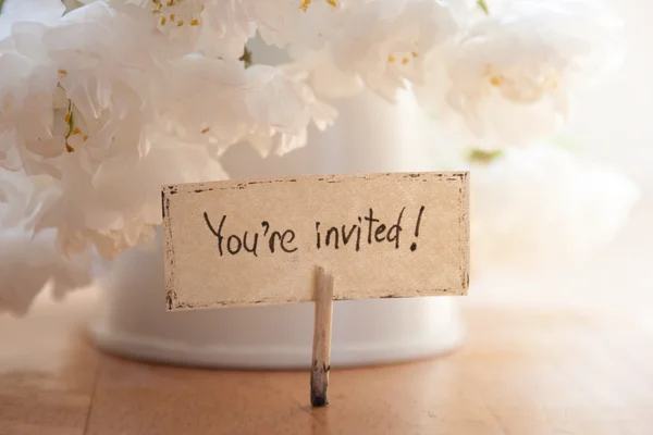 You're Invited — Stock Photo, Image