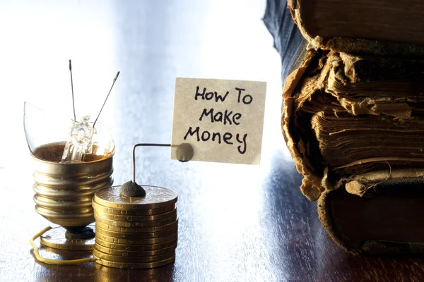 How to Make Money — Stock Photo, Image