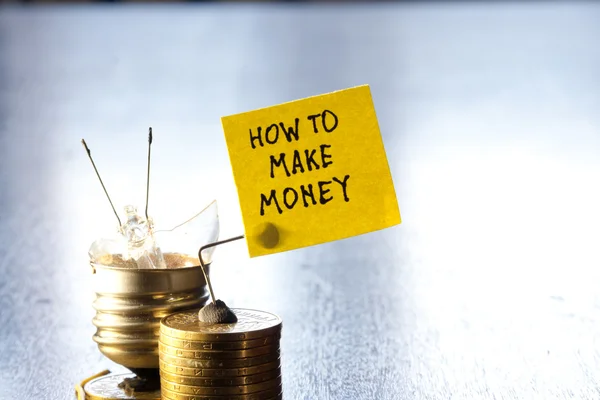 How to Make Money — Stock Photo, Image