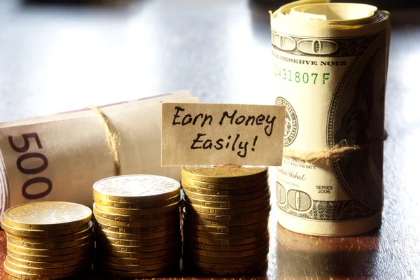 Earn Money Easily — Stock Photo, Image