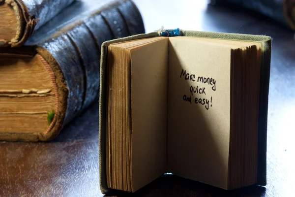 Maak geld snel en gemakkelijk — Stockfoto