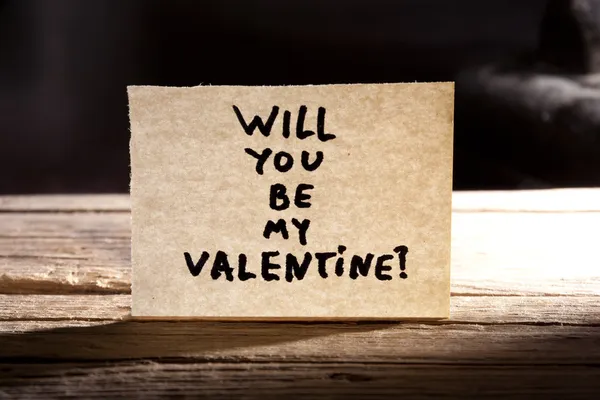 Will You Be My Valentine — Stock Photo, Image