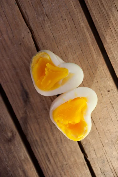 Szív alakú tojások — Stock Fotó