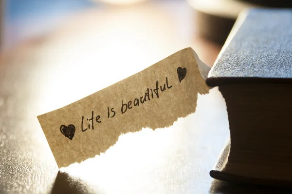 Życie jest piękne. — Zdjęcie stockowe