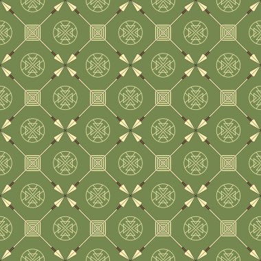 oklar ve sembolleri ile Seamless Modeli