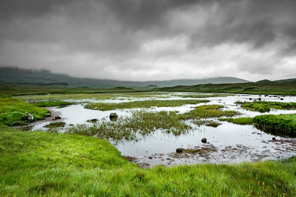 Paesaggio Lungo West Highland Way Scozia Vista Della Brughiera Rannoch — Foto Stock