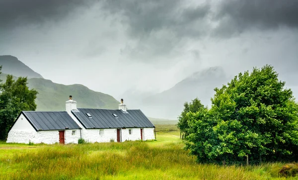 Long West Highland Way Écosse Blackrock Chalet Est Une Belle — Photo