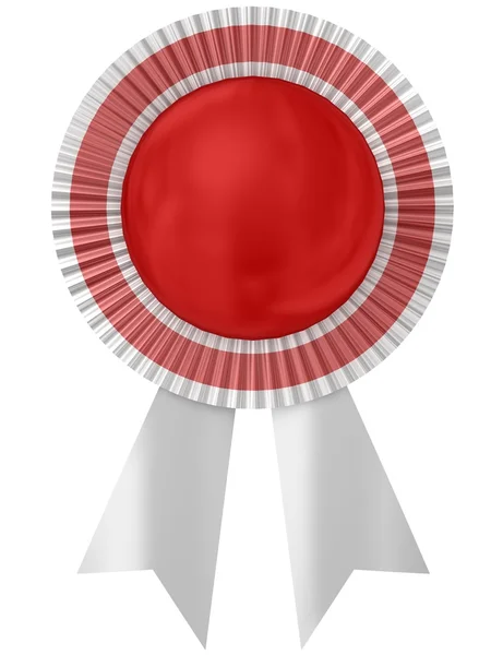 Blank award ribbon rosette. — Stock Photo, Image
