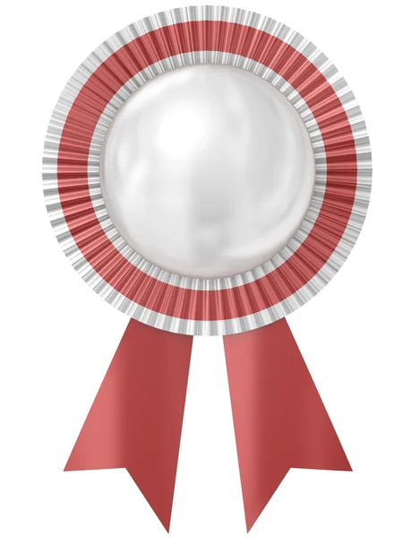 Blank award ribbon rosette. — Stock Photo, Image