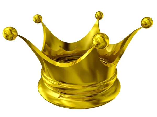 金黄冠 — 图库照片