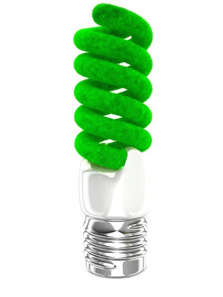 Eco lâmpada segura — Fotografia de Stock