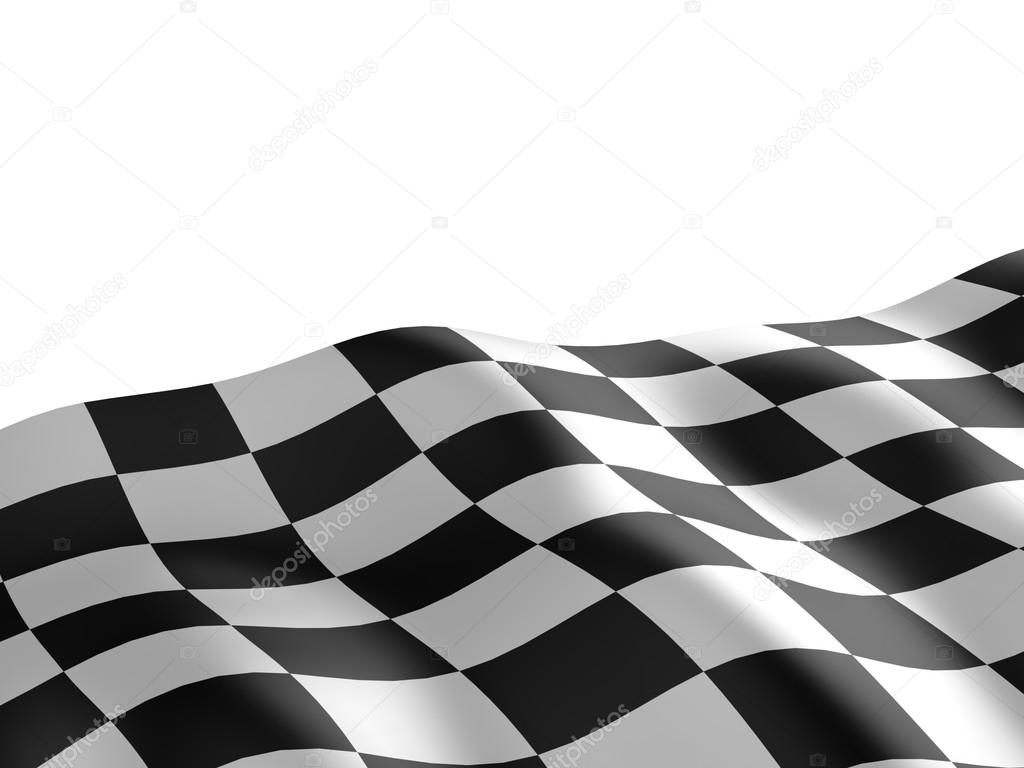 Checkered flag texture.
