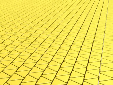 altın üçgen arka plan