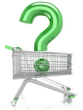 alışveriş sepeti ile Dükkanı soru