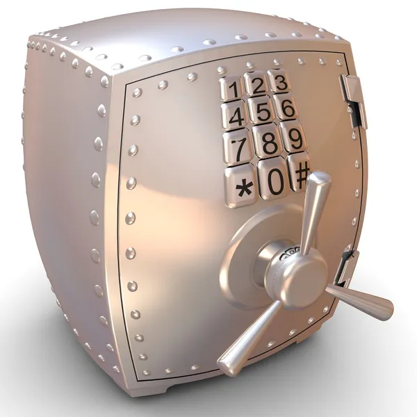 Security metal safe — Stock Photo, Image