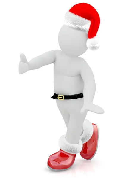 Papai Noel fantoche — Fotografia de Stock