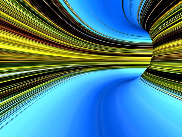 Abstract striped 3d the image — Stock Photo, Image