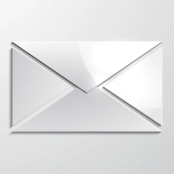 Icono de correo vectorial . — Vector de stock