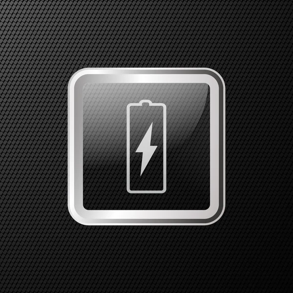 Vektor Batterie Symbol Hintergrund — Stockvektor