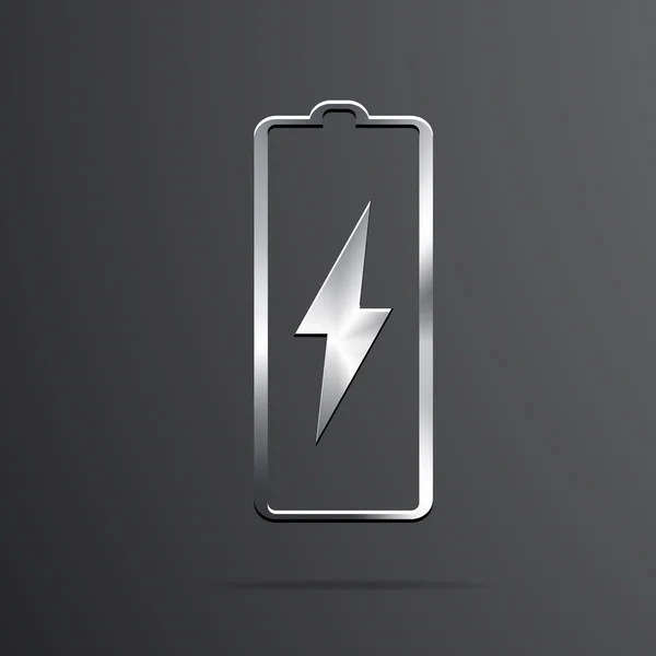 Vektor batteri ikon bakgrund — Stockvector