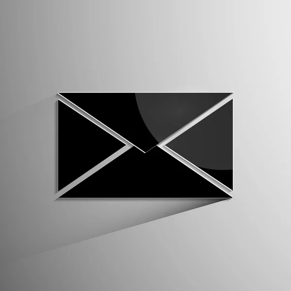 Vector web de correo Icono — Archivo Imágenes Vectoriales