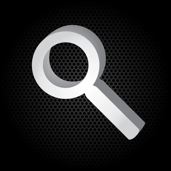 Vector search icon background. — Stock Vector