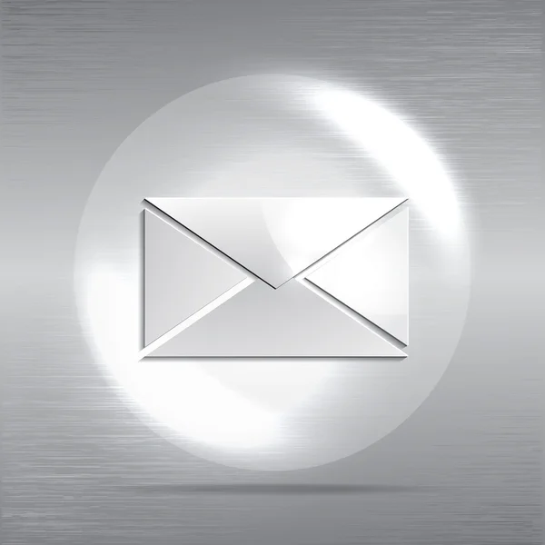 Icône web de courrier vectoriel — Image vectorielle