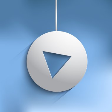 vektör play düğmesi arka plan