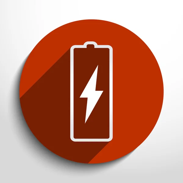 Vektorové baterie ikona pozadí — Stockový vektor