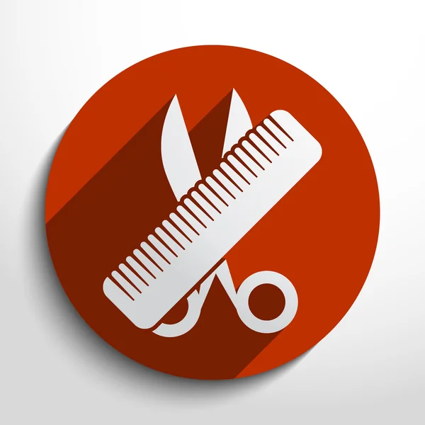 Vector hair salon tools — Stock Vector