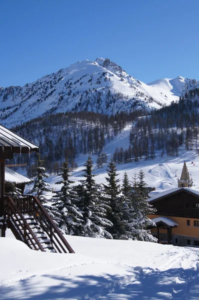 Montgenevre ski resort — Stock Fotó