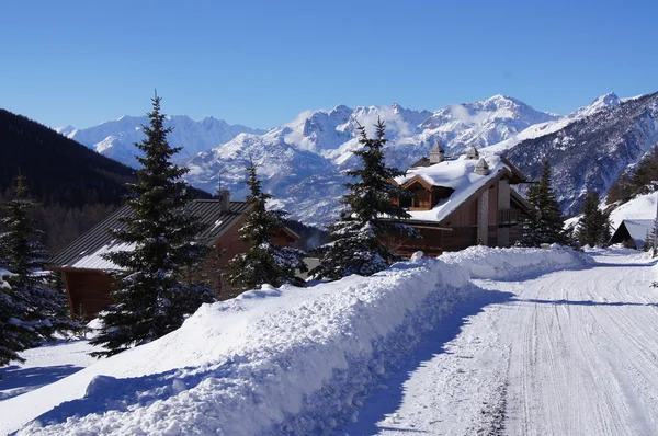 Montgenevre ski resort — Stock Photo, Image