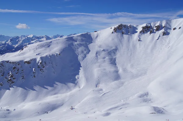 Montgenevre lyžařské středisko — Stock fotografie