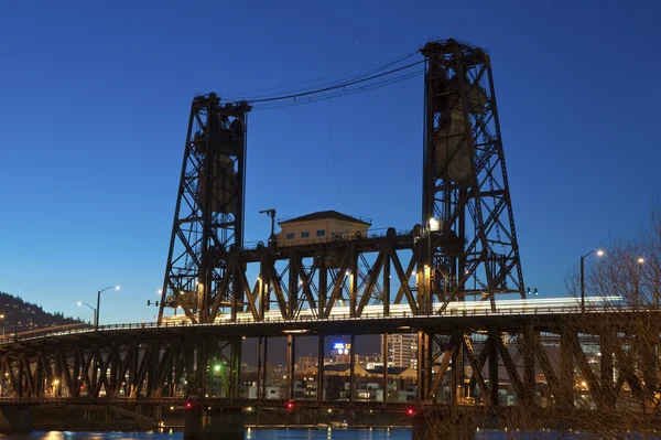 Portland, Oregon en el crepúsculo — Foto de Stock