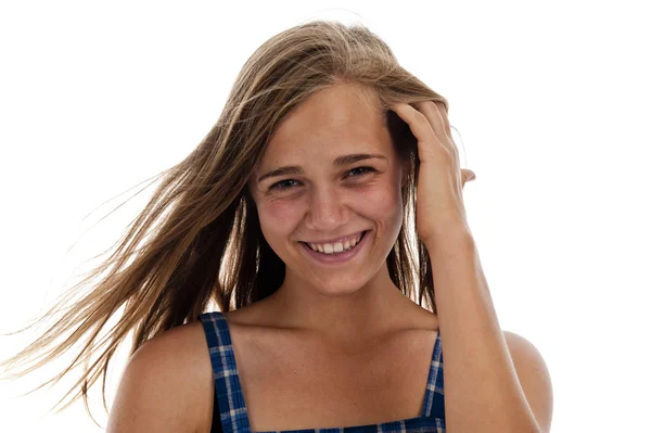 Симпатичная девочка-подросток — стоковое фото