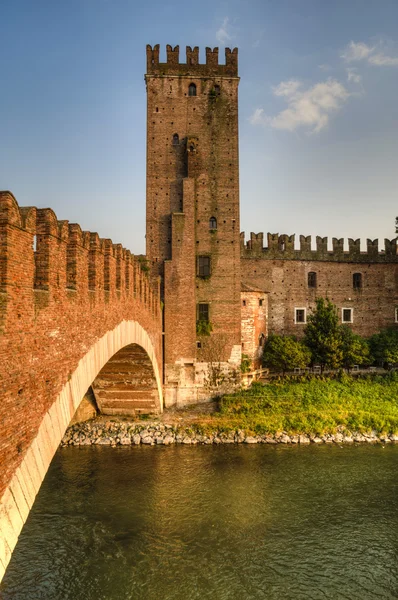 Old castle, Verona, Italy — Stock Photo, Image