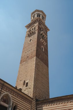 Lamberti tower, vernoa, İtalya