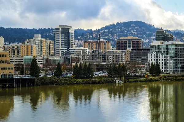 Vista de Portland, Oregon — Fotografia de Stock