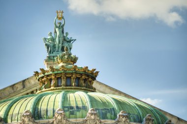 paris opera Merkez çatısı