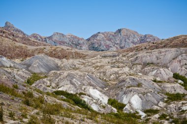 Patlama bölgesi mt. saint helens