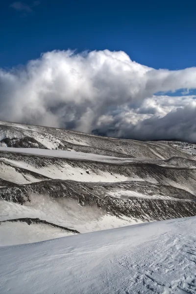 Barren winter landscape — Stock Photo, Image