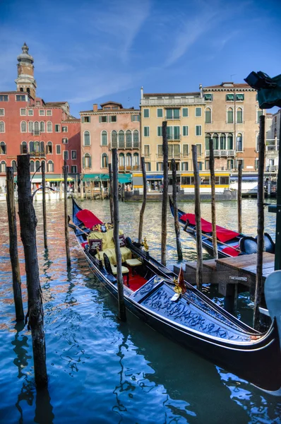 Gôndolas, Veneza, Itália — Fotografia de Stock