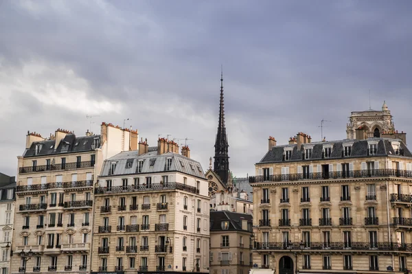 Apartment buildings, Paris — Stock Photo, Image