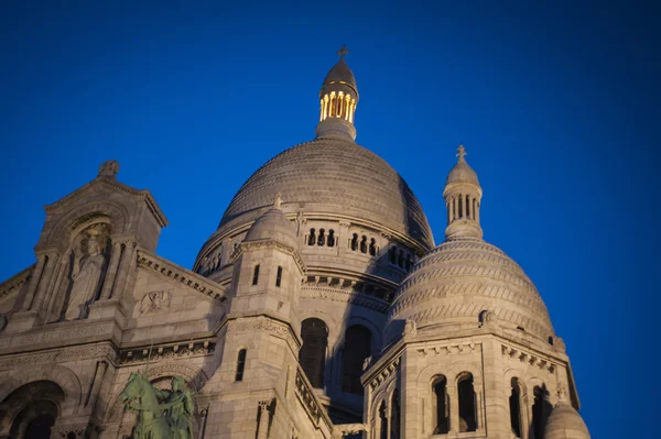 Sacre Coeur, twilight, Paris — Stock Photo, Image