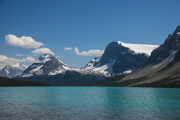 Luk jezero, národní park banff — Stock fotografie